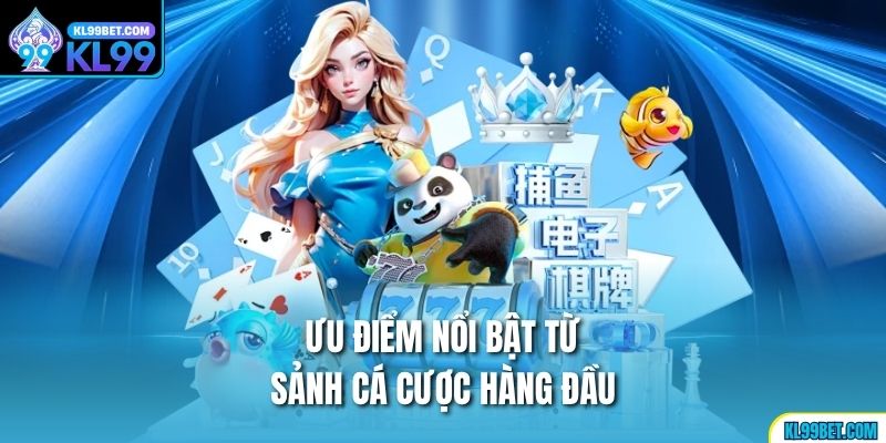 Ưu điểm nổi bật từ sảnh cá cược hàng đầu